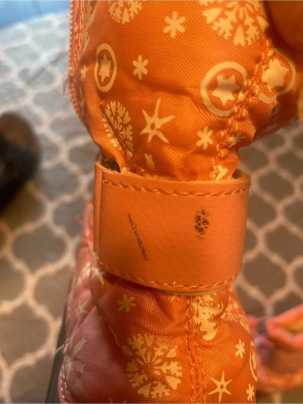 Dream pairs pink winter snow waterproof outdoor boots sz 12 girly fun